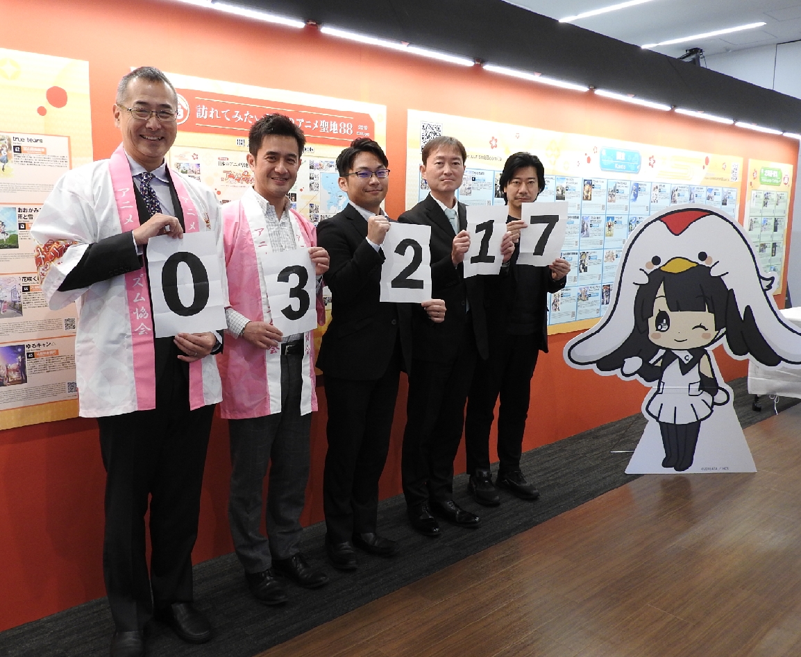 Image for Anime Tourism Survey: Notice about the Lottery